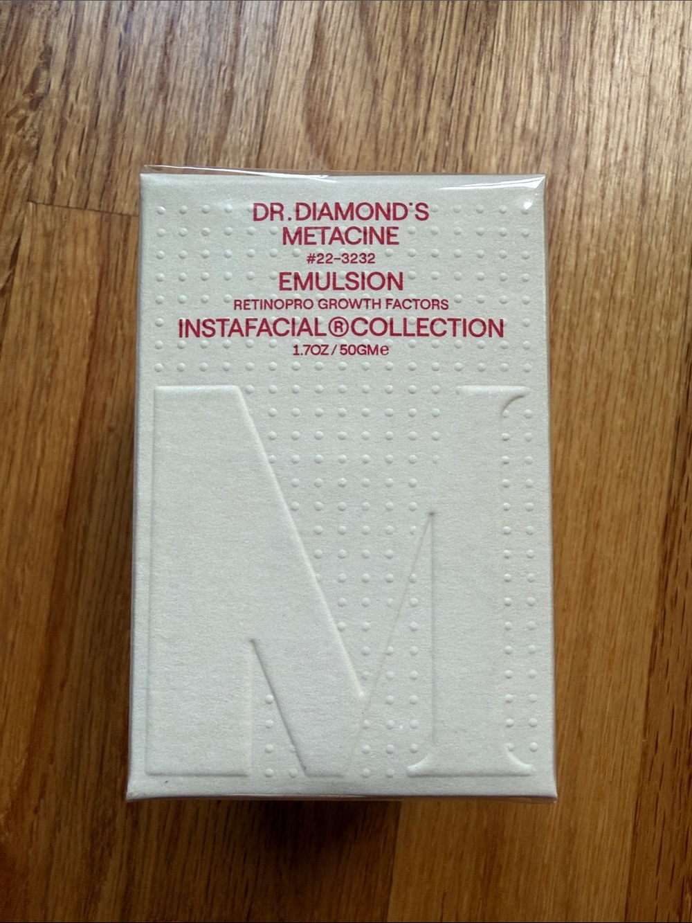 Dr. Diamond’s Metacine Emulsion Retinopro Growth Factors Instafacial Collection